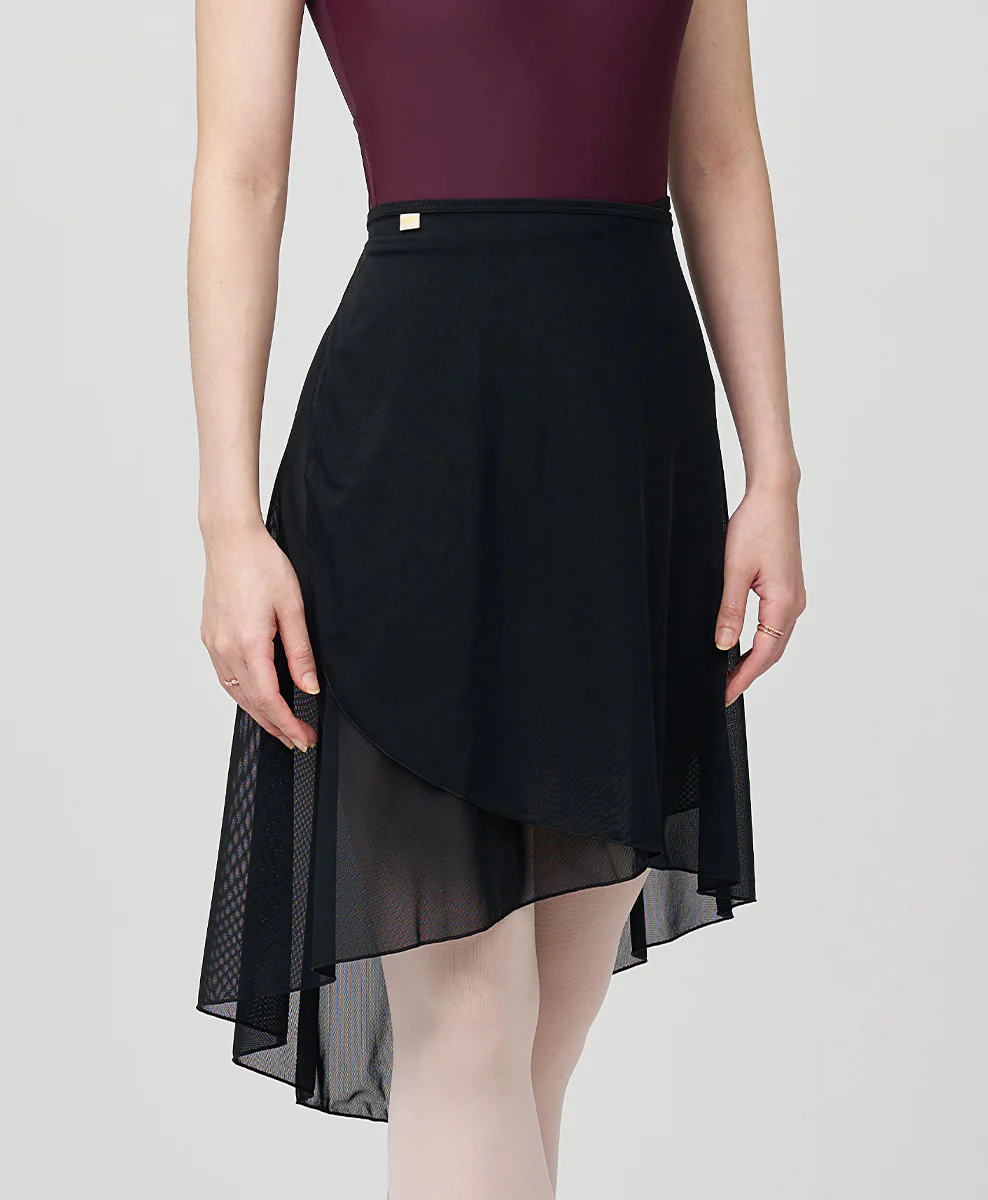 Long Mesh Wrap Skirt - Image 11